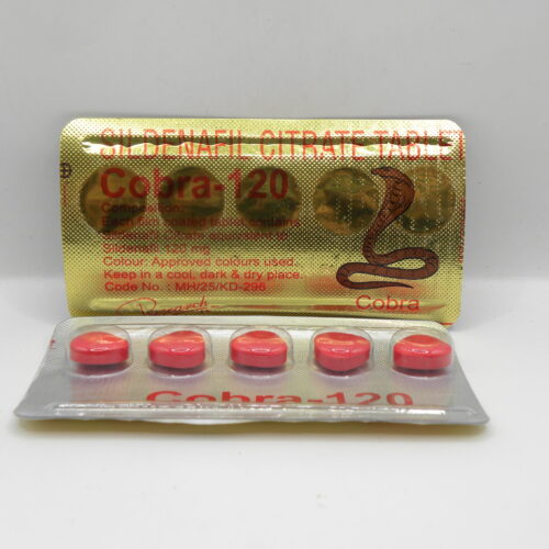 Cobra-120 Sildenafil 120mg 5tab