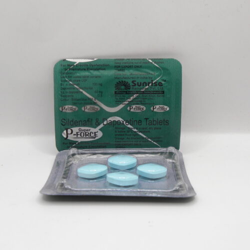 Super P-Force Sildenafil & Dapoxatine 100mg/60mg 4tab